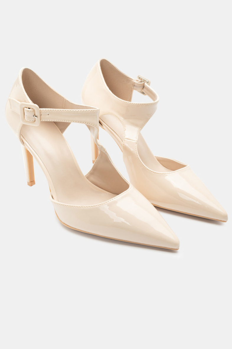 High Heel Pumps mit Knöchelriemchen – Bild 5