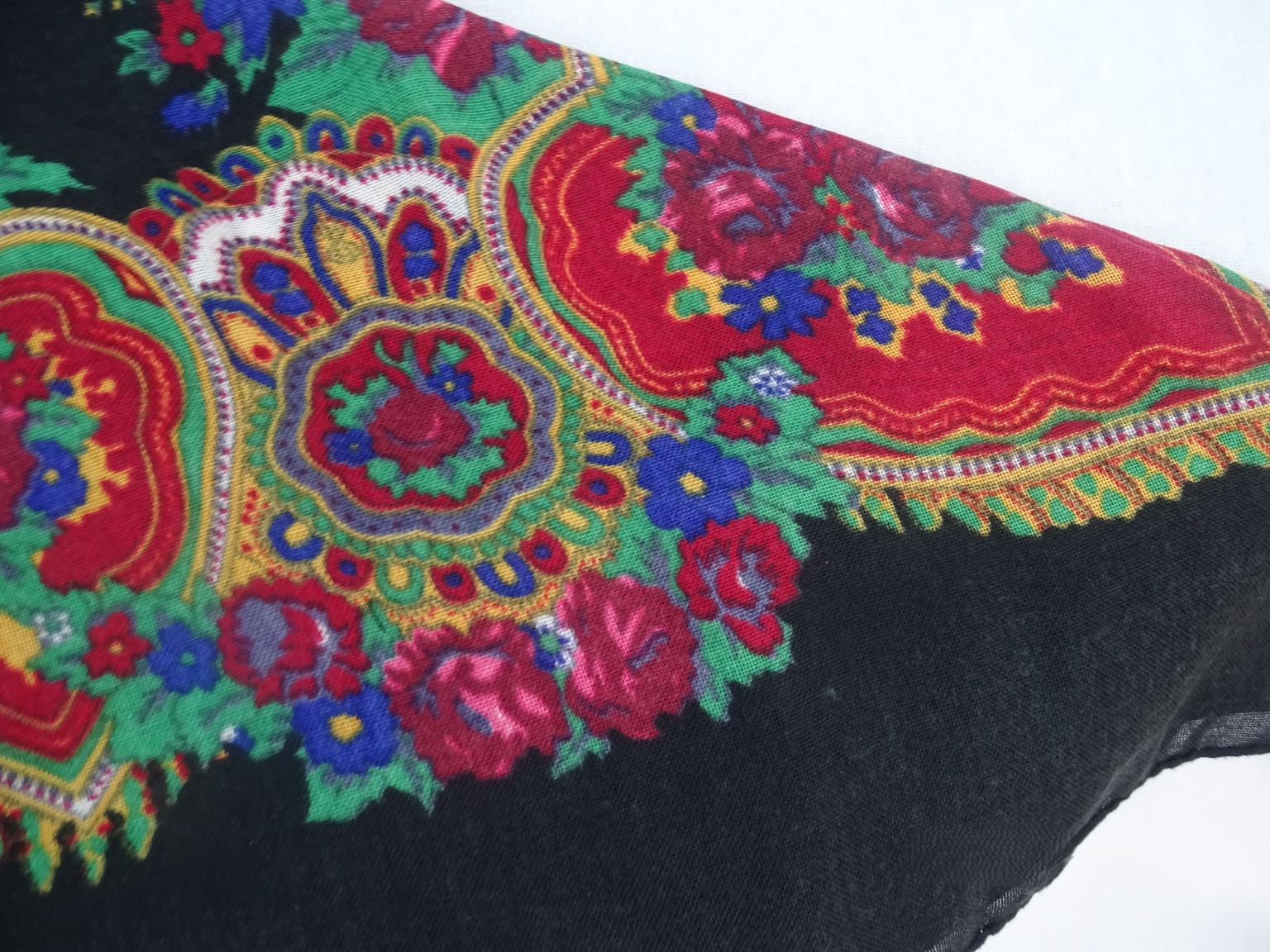 Kefîye - Schal - mit Blumen – Bild 2