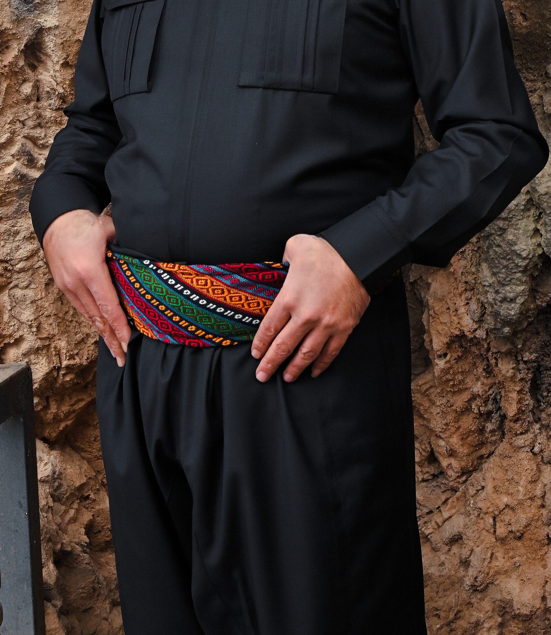 Şutik - Stoffgürtel zum Şal u Şapik – Bild 3